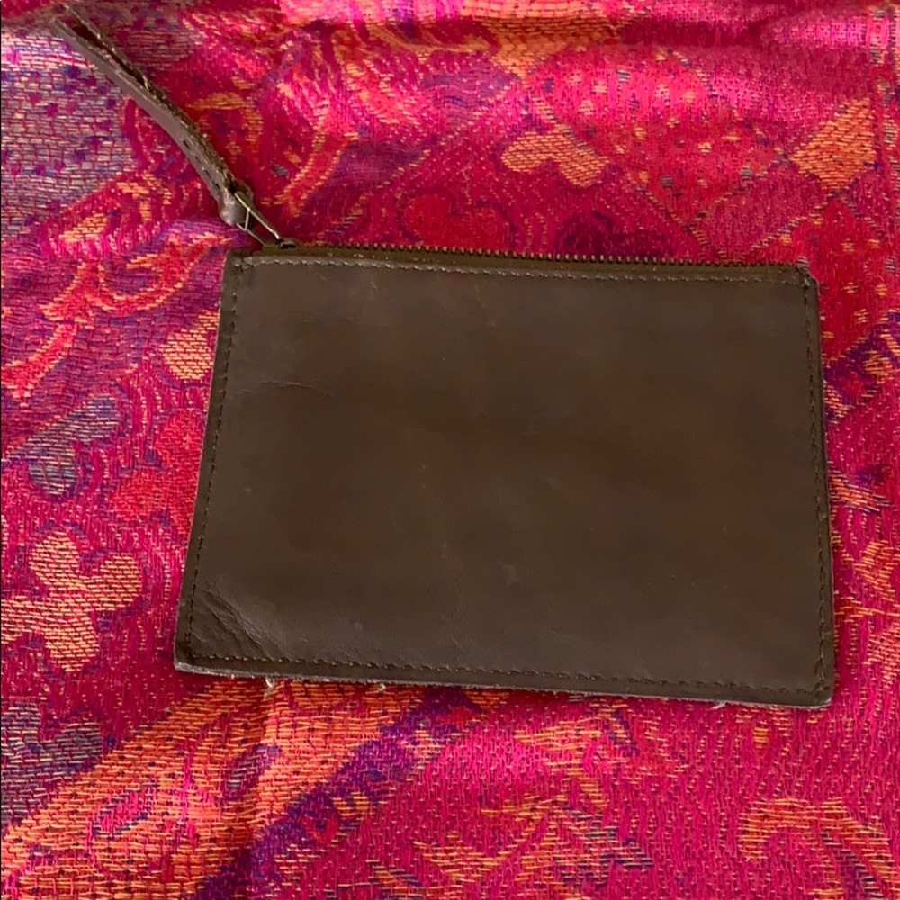 ✨Madewell Leather Pouch Wallet